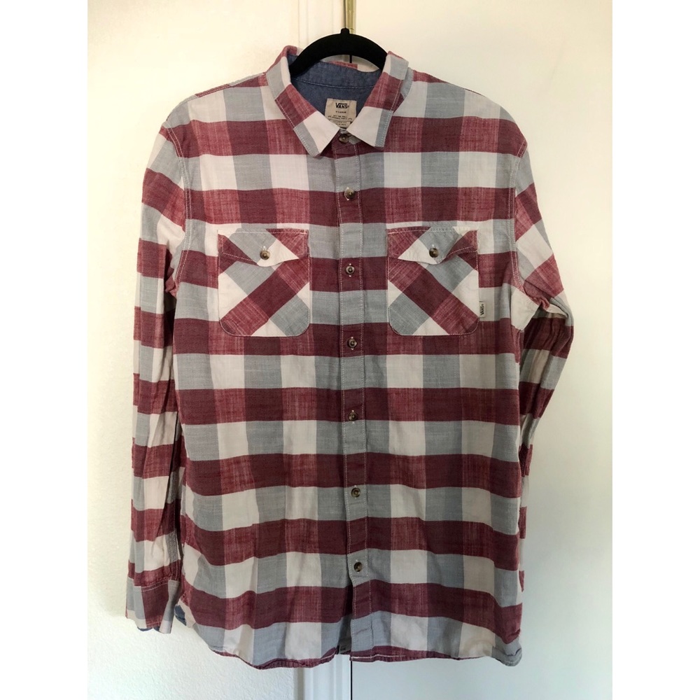 Vans Long Sleeve Button up